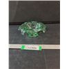 Image 1 : Green And Clear Glass Candy Dish