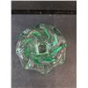 Image 2 : Green And Clear Glass Candy Dish