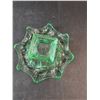 Image 4 : Green And Clear Glass Candy Dish