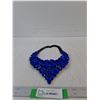 Image 1 : Blue Neck Piece Costume Jewelry