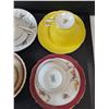 Image 7 : (10) Cups And Saucer- Coalport, Paragon, Colclough, Adderly, East German, Chintz, etc