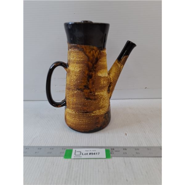 Artisan Mid Century Coffee Pot- 9.5"