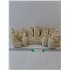 Image 1 : Last Supper Sculpture- 18"- Has Been Repaired  -  PICK UP