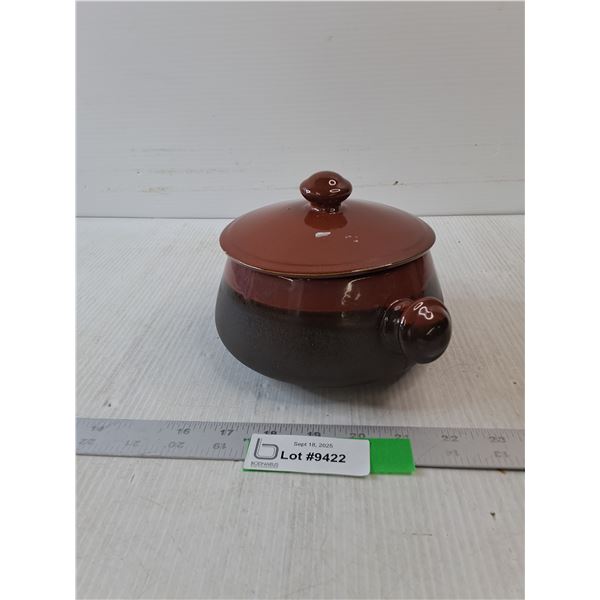 Stoneware Lidded Casserole Dish