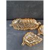 Image 4 : (3) Marigold Carnival Leaf Dishes