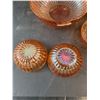 Image 4 : Carnival Fruit Bowl With (6) Small Bowls