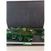 Image 1 : (8) Piece Green Glass