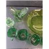 Image 4 : (8) Piece Green Glass