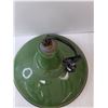 Image 3 : Enamel Hanging Light Fixture- As Is