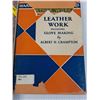 Image 2 : (3) Vintage Books About Leather Work, Oak Furniture, Antique Tools