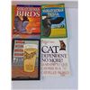 Image 3 : (5) Books: Canadian Christmas Book, Saskatchewan Birds & Trivia, Beer-topia, Cat Book