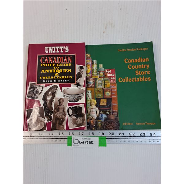 (2) Books: Canadian Collectables & Antique Guide