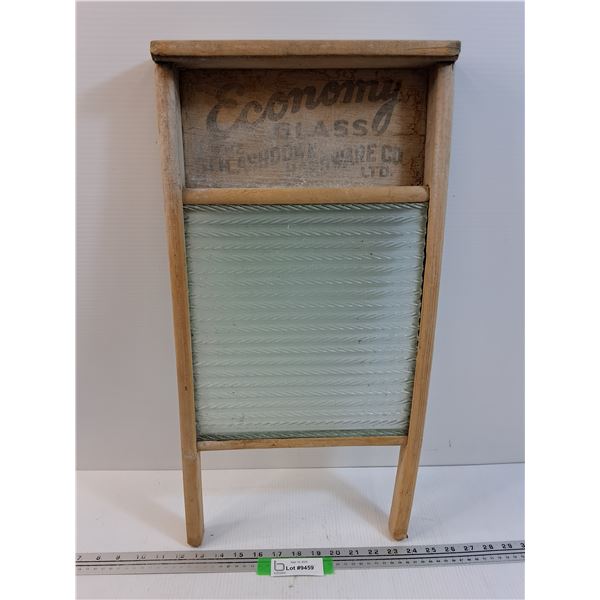 Economy Glass Hardware Co. Vintage Washboard - 12" x 24"