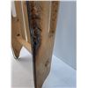 Image 3 : Vintage Wooden Sleigh - 30" x 10.5" x 3" - PICK UP