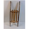 Image 4 : Vintage Wooden Sleigh - 30" x 10.5" x 3" - PICK UP