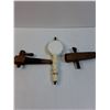 Image 8 : (2) Wooden Vintage Keg Taps & Kootenay Wooden Tap Handle