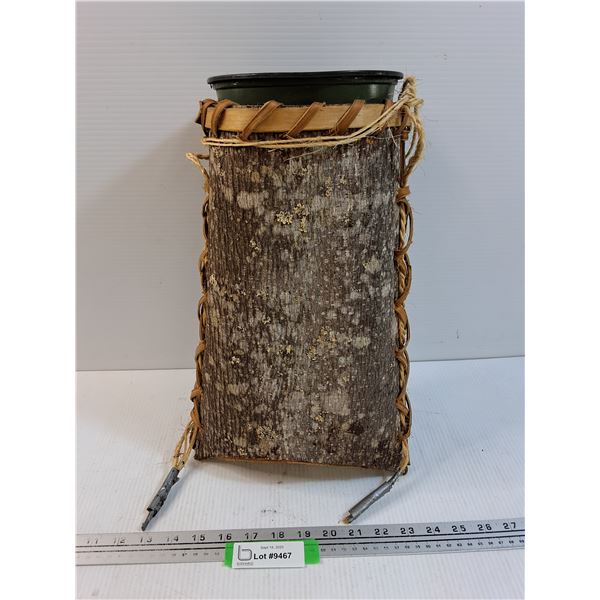 #Handmade Bark Planter Holder - 15" x 9" x 5"