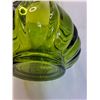 Image 5 : #Vintage Ribbed Swung Green Art Glass Vase - 29" x 10" - PICK UP