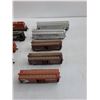 Image 2 : (15) HO Model CN/CP Train Cars (2-Engines, 13-Cars)