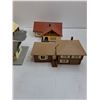 Image 2 : Assorted Model Train Set Diorama Houses/Buildings