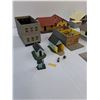 Image 4 : Assorted Model Train Set Diorama Houses/Buildings