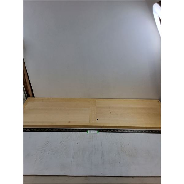 Balsa Wood Flat Board for Model Train Set - 4' x 14" - PICK UP ONLY