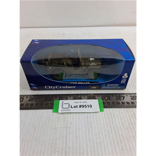 Newray City Cruiser "Jeep Willys" in Box