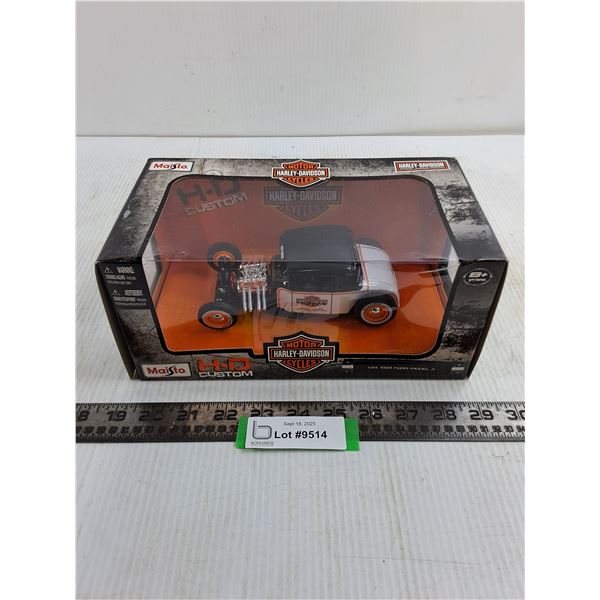 Maisto Replica 1:24 Die-Cast "Harley Davidson" 1929 Ford Model A - NIB