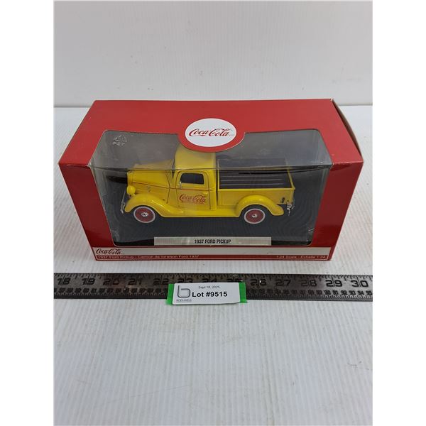 Coca-Cola Replica 1:24 Die-Cast 1937 Ford Pickup - NIB
