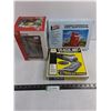 Image 1 : (3) Model Train Set Diorama Pieces (Water Tank, Grain Elevator, Track Bed