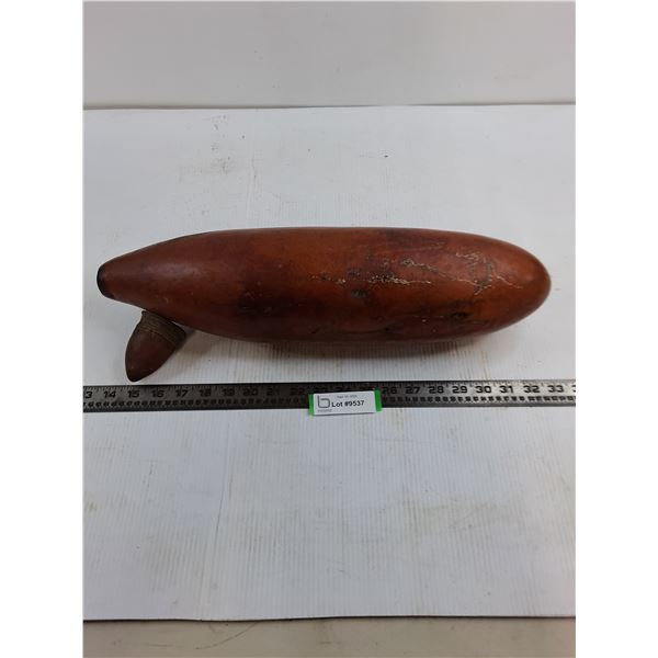 Vintage African Gourd Bottle - 20" Length