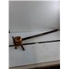Image 1 : Vintage Copper Rain Barrel Pump - 41" Length - Pickup Only