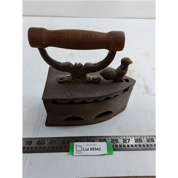 Antique Sad Iron - 8x8x4"