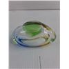 Image 3 : Carnival Glass Trinket Dish - 5.5" Length