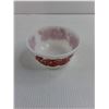 Image 2 : Milk Glass 'Strawberries" Mixing Bowl - 5" Dia