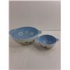 Image 3 : Set of 2 Pyrex "Golden Grapes" Mixing Bowls - 10" & 6" Dia