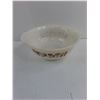 Image 2 : Milk Glass "Mushrooms" 8" Mixing Bowl