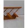 Image 2 : The Wood Boys Wood Staircase Shelf- 20.5" x 4" x 8.5"