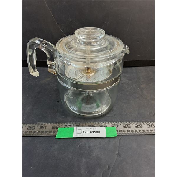 Vintage Pyrex Percolator Coffee Pot