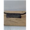 Image 3 : Antique Tabletop Tobacco Cutter- 15" x 5.5" x 3"