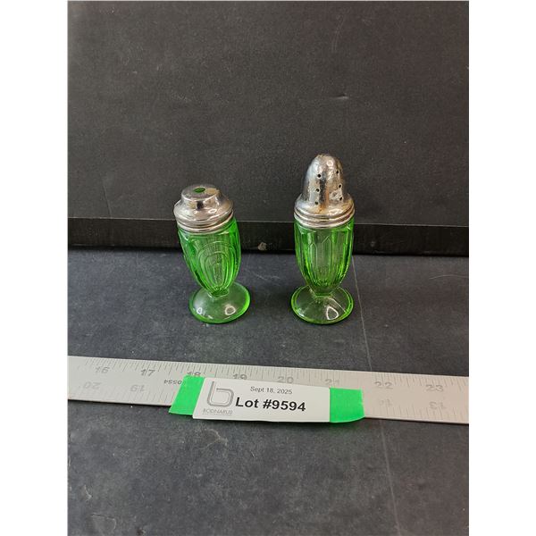 Uranium Salt & Pepper Shakers