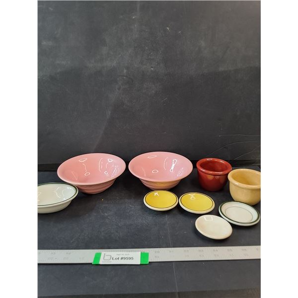 Variety Of Medalta Dishes