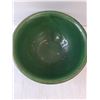 Image 2 : Green Stoneware Mixing/Serving Bowl- 10.5" x 4.5"