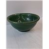 Image 3 : Green Stoneware Mixing/Serving Bowl- 10.5" x 4.5"