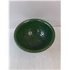 Image 4 : Green Stoneware Mixing/Serving Bowl- 10.5" x 4.5"