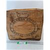 Image 1 : Canadian Butter Wood Box- 13.5" x 13.5" x 12"
