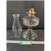 Image 1 : Vintage Glass Oil Lamps