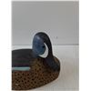 Image 2 : Wood Blue Winged Teal Duck Decoy- 12" x 5.5" x 5.5"