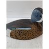 Image 3 : Wood Blue Winged Teal Duck Decoy- 12" x 5.5" x 5.5"