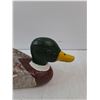 Image 2 : Wood Painted Duck Decoy- 12" x 4.5" x 5"
